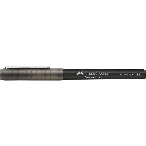 Faber-Castell Tintenroller Free Ink 0,8 sw
