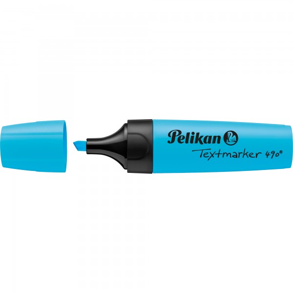 Pelikan Textmarker 490 814133 1,2-5mm Keilspitze blau