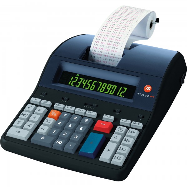 Triumph-Adler Tischrechner 1121 PD PD Eco 12stellig sw