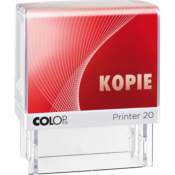 COLOP Textstempel Printer 20 KOPIE 100671 38mm Kunststoff rt