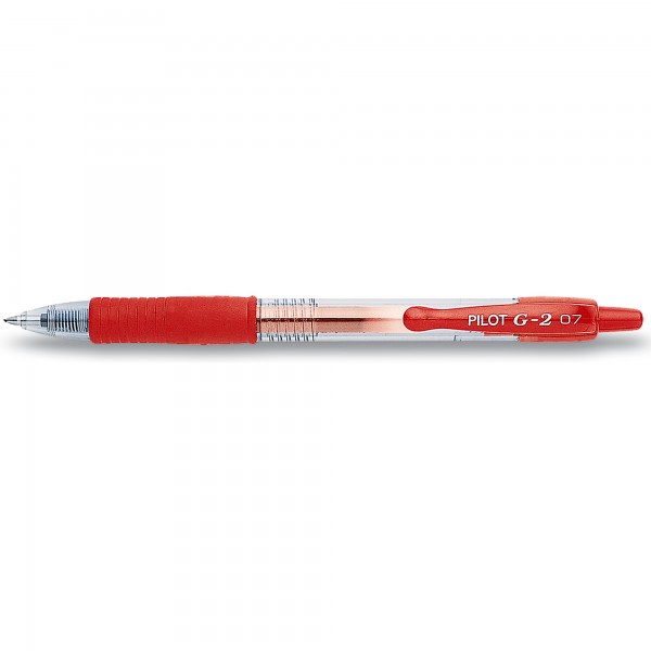 PILOT Gelroller BL-G2-7-R 2605002 0,4mm Druckmechanik rot