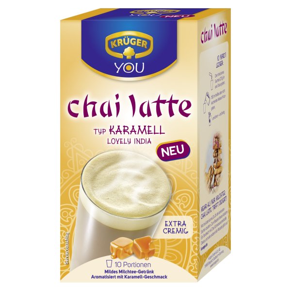 Krüger you Chai Latte Karamell 10St