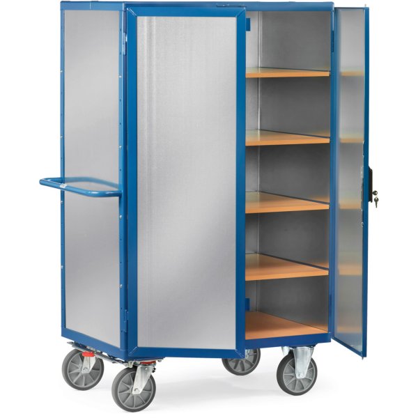 fetra Kastenwagen Stahlblech 1200x780mm +Türen