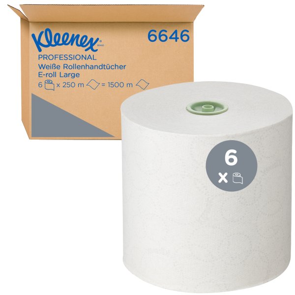 Kleenex Handtuchrolle 250m ws 6St.