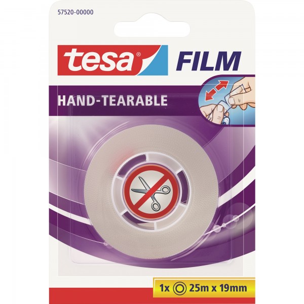 tesa Klebefilm 57520-00000 25mx19mm transparent