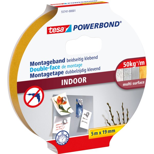 tesa Montageband Powerbond Indoor 19mmx5m