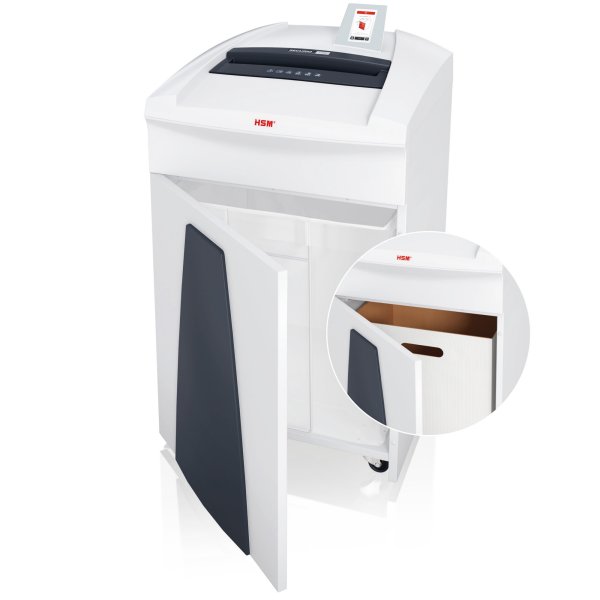 Hsm Aktenvernichter SECURIO P40i 1,9x15mm + gratis 1 Flasche Spezialöl
