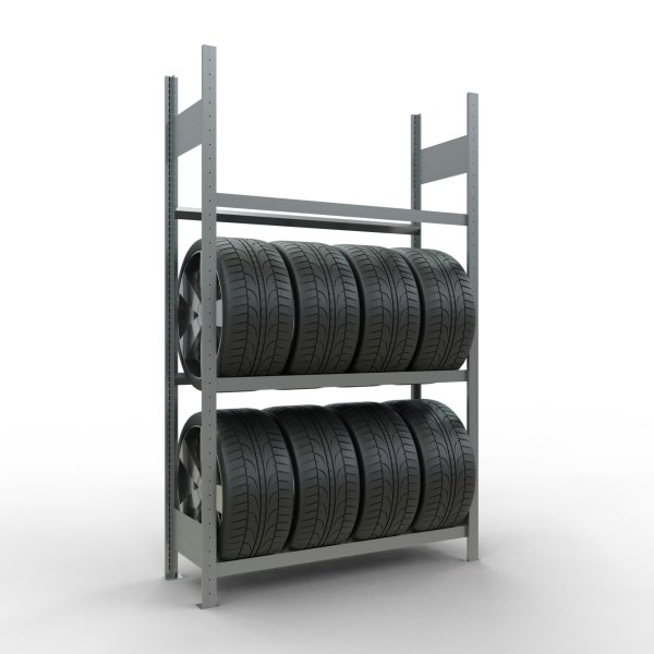 Schulte Reifenregal 200x120x40cm