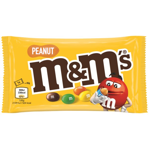 M&m's Peanut 24x45g