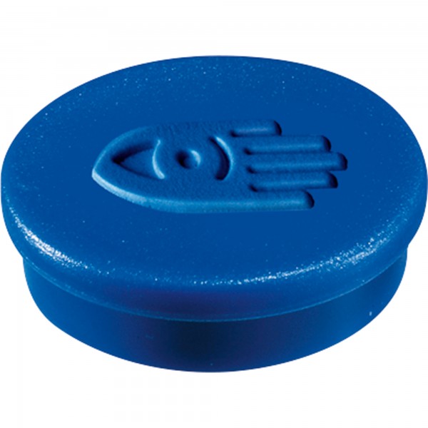 Legamaster Haftmagnet 7-181103 20mm rund blau 10 St./Pack.