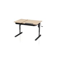 KETTLER Jugendschreibtisch 109,5x53,5-82x71,5cm an/bu KETTLER Jugendschreibtisch 109,5x53,5-82x71,5cm an/bu