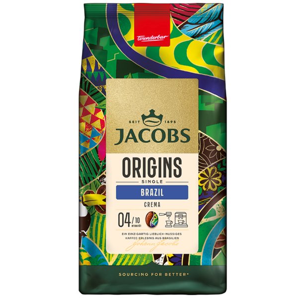 Jacobs Kaffee Origins Brazil Bohne 1kg