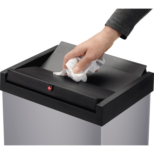Hailo Abfalleimer Big-Box Swing XL 8602210 52l silber