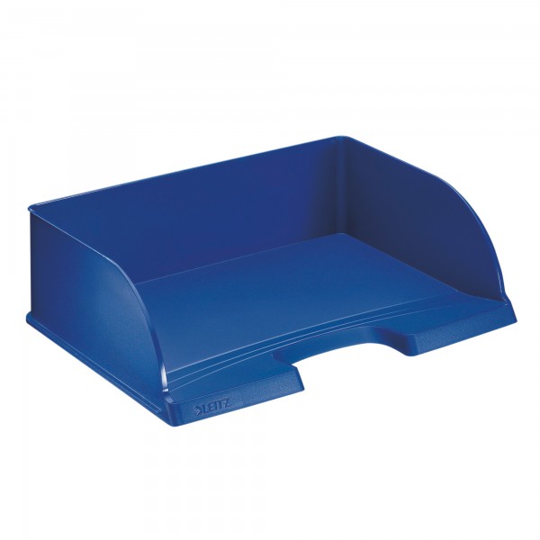 Leitz Briefablage Jumbo Plus 52190035 DIN A4 quer PS blau