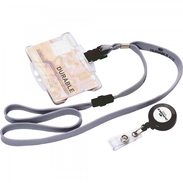 Durable Namenschild 87x54mm tr 25 St.