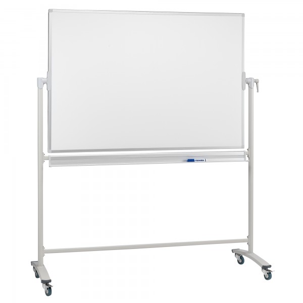 Franken Whiteboard ST205 120x220cm drehbar emailliert weiß