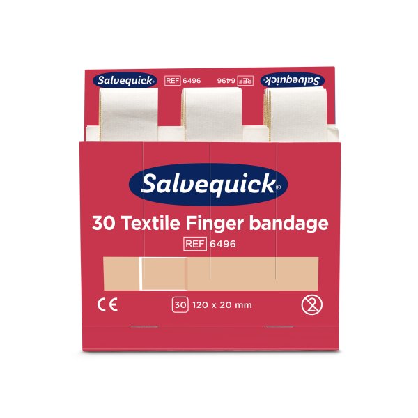 Salvequick Fingerverband elastisch Refill 649 30St