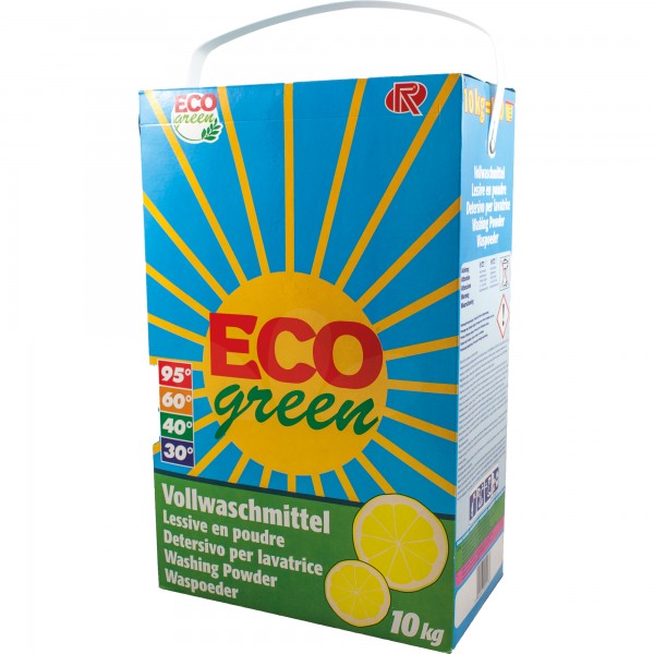 Eco green Vollwaschmittel 11136 100 Waschladungen ws 10 KG