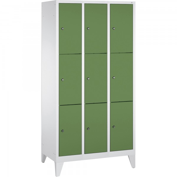C+P Fächerschrank Classic 8010303S10030 9Fächer lgr/rgn