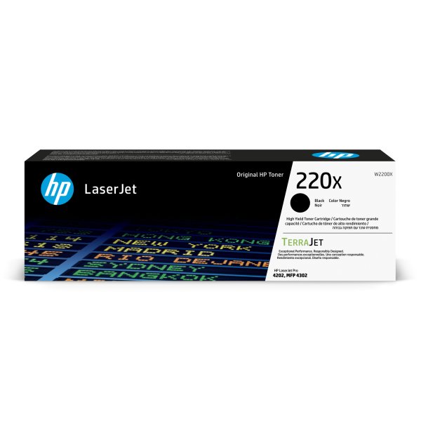 HP Toner W2200X 220X 7.500S schwarz