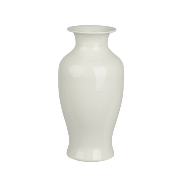 DECORIS Vase off-ws 17x33,5cm