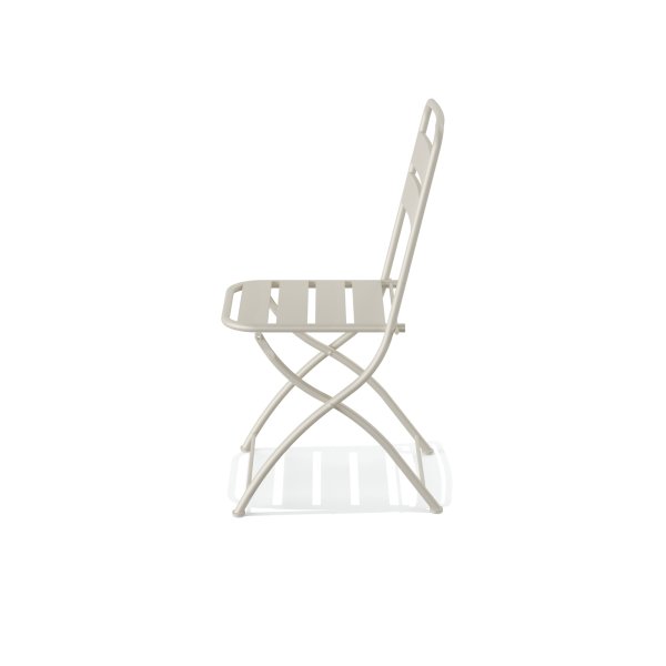 FEROS Bistro-Klappstuhl Breeze sand 2St