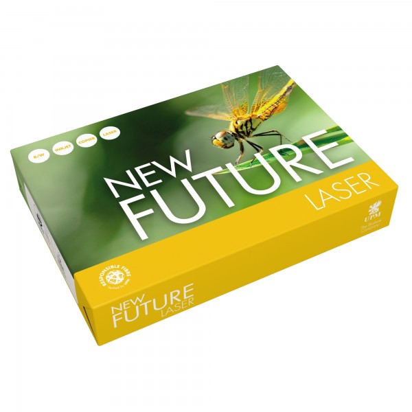 New Future Kopierpapier 95389A80S A4 2fach gel.80g 500 Bl.