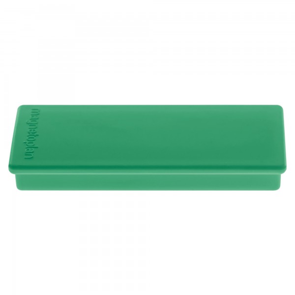 magnetoplan Magnet Discofix Block2 1665105 55x22mm gn 10 St./Pack.