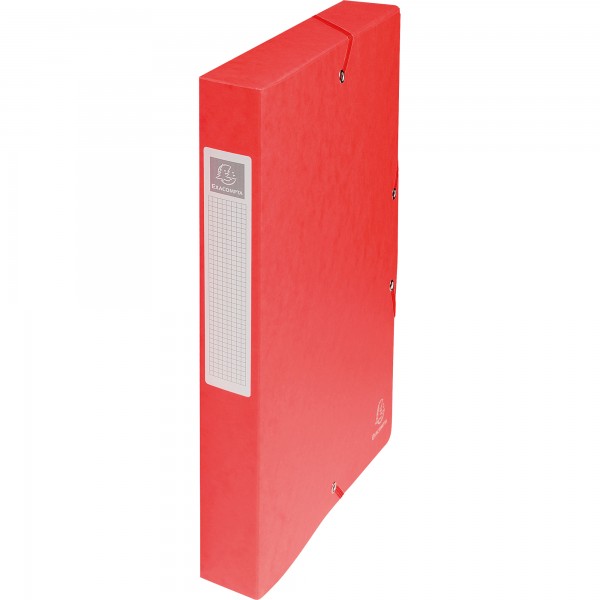 Exacompta Heftbox Exabox 50405E DIN A4 40mm Karton rot