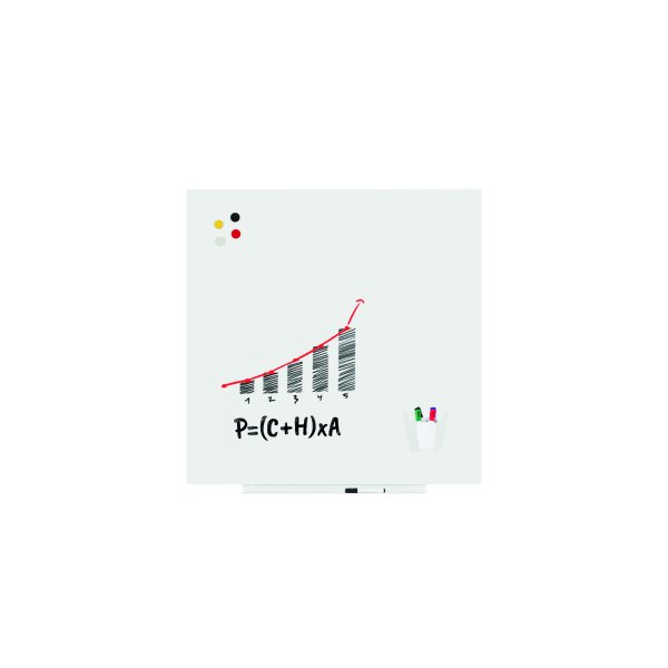 rocada Whiteboard SkinCOLOUR 100x100cm ws