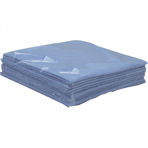 Allzwecktuch Vlies 38x38cm blau 10 St./Pack.