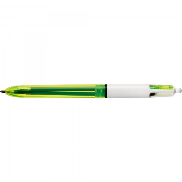 Bic Kugelschreiber 4Colours Fluo bl/sw/rt/ne.ge