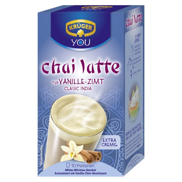 Krüger you Chai Latte Vanille-Zimt 10St