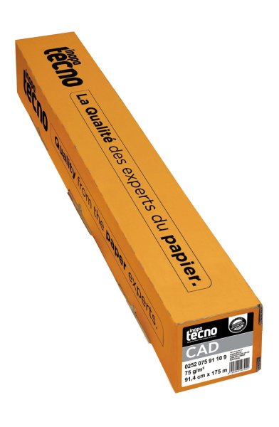 inapa tecno Reprokopierpapier 914mmx175m 75g hochweiß 4100000165
