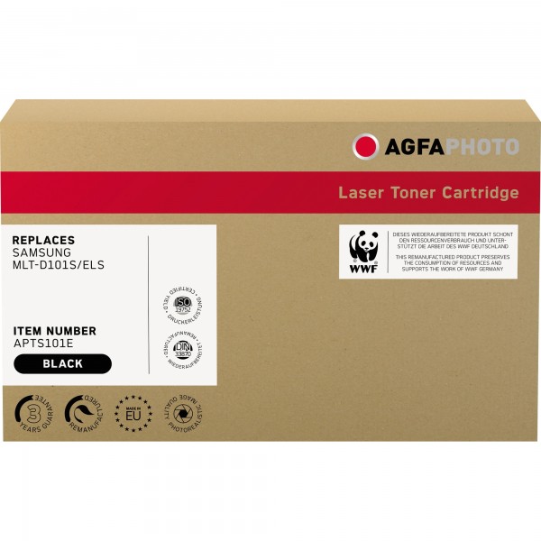 AgfaPhoto Toner APTS101E wie Samsung MLT-D101S/ELS schwarz