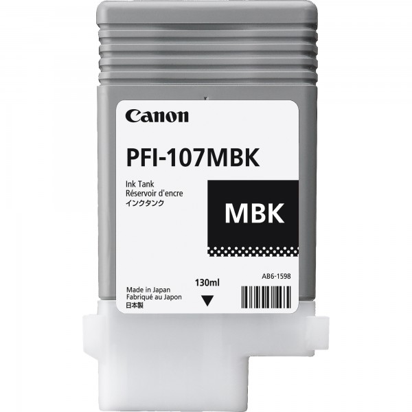 Canon Tintenpatrone 6704B001 PFI107MBK 130ml matt schwarz