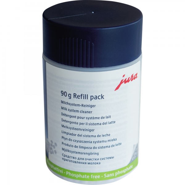 JURA Reiniger 24157 Milchsystem Mini-Tabs Nachfüllflasche 90g