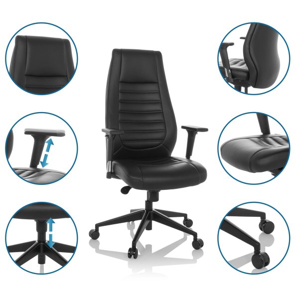 hjh OFFICE Chefsessel Vitoro B