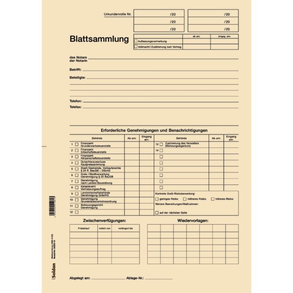 SoldanPlus Blattsammlung ch 100St