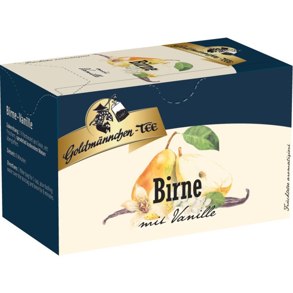 Goldmännchen Tee 4484 Birne-Vanille 20 St./Pack.