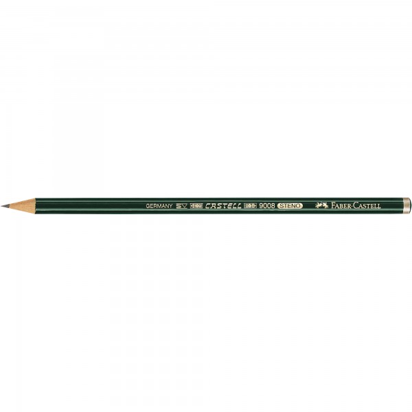 Faber-Castell Bleistift CASTELL STENO 119802 2B grün