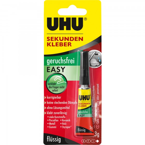 UHU Sekundenkleber EASY 46130 3g