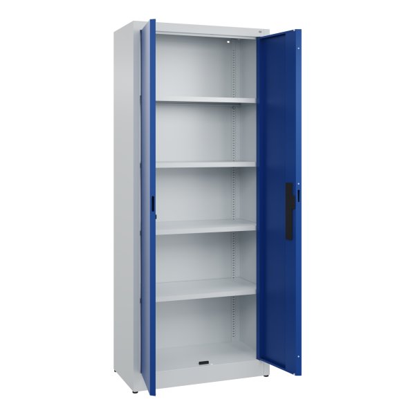 C+P Büroschrank Acurado 1950x800x400 lgr/ebl