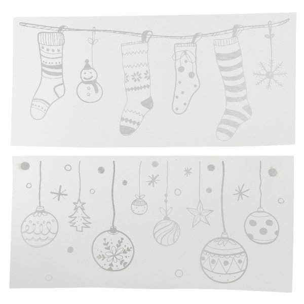 Decoris Fensterdeko Kugeln sortiert ws