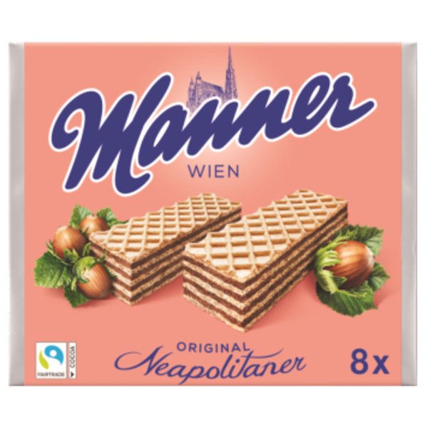Manner Gebäck Neapolitaner Original 8x75g