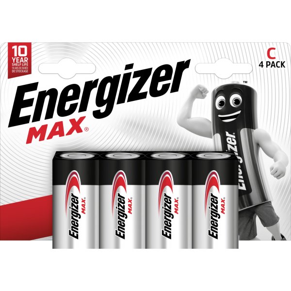 Energizer Batterie Max D/Mono 4St