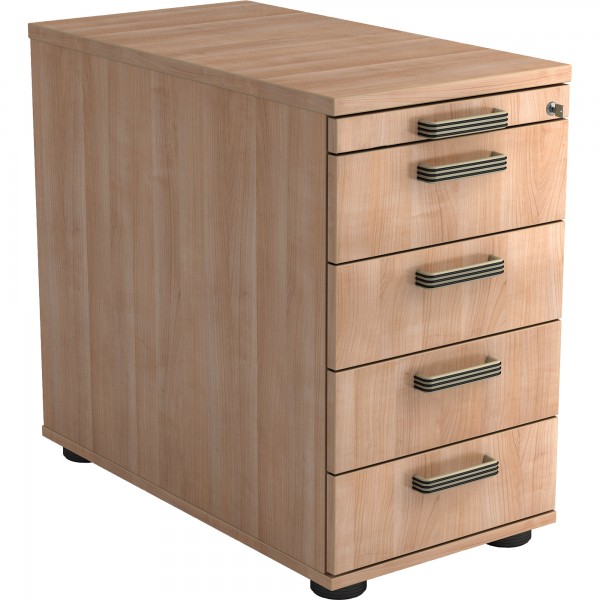 Hammerbacher Standcontainer Solid nußbaum/nußbaum