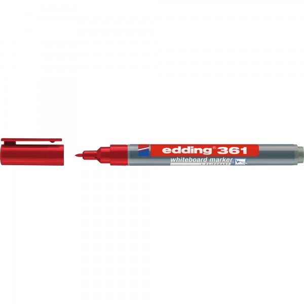 edding Boardmarker 361 4-361002 rot