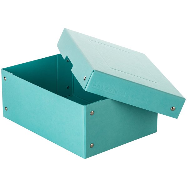 Falken Aufbewahrungsbox PURE Box Pastell A5 100mm azur
