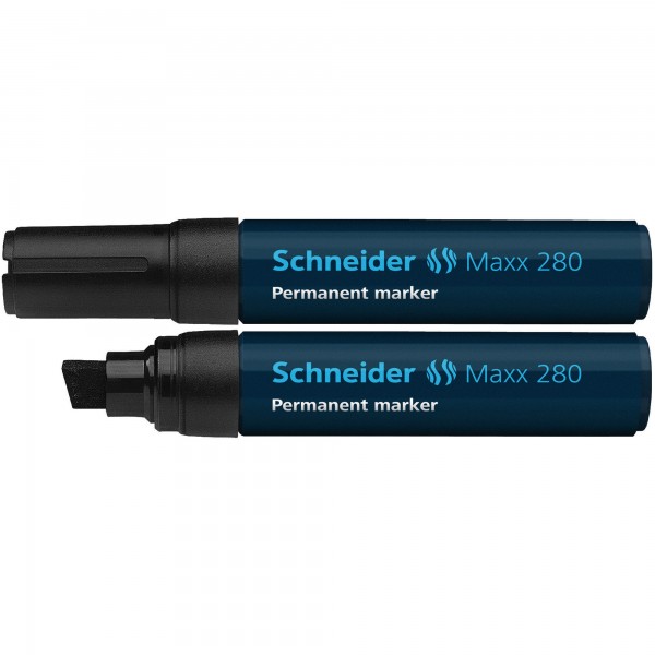 Schneider Permanentmarker Maxx 280 128001 4+12mm schwarz